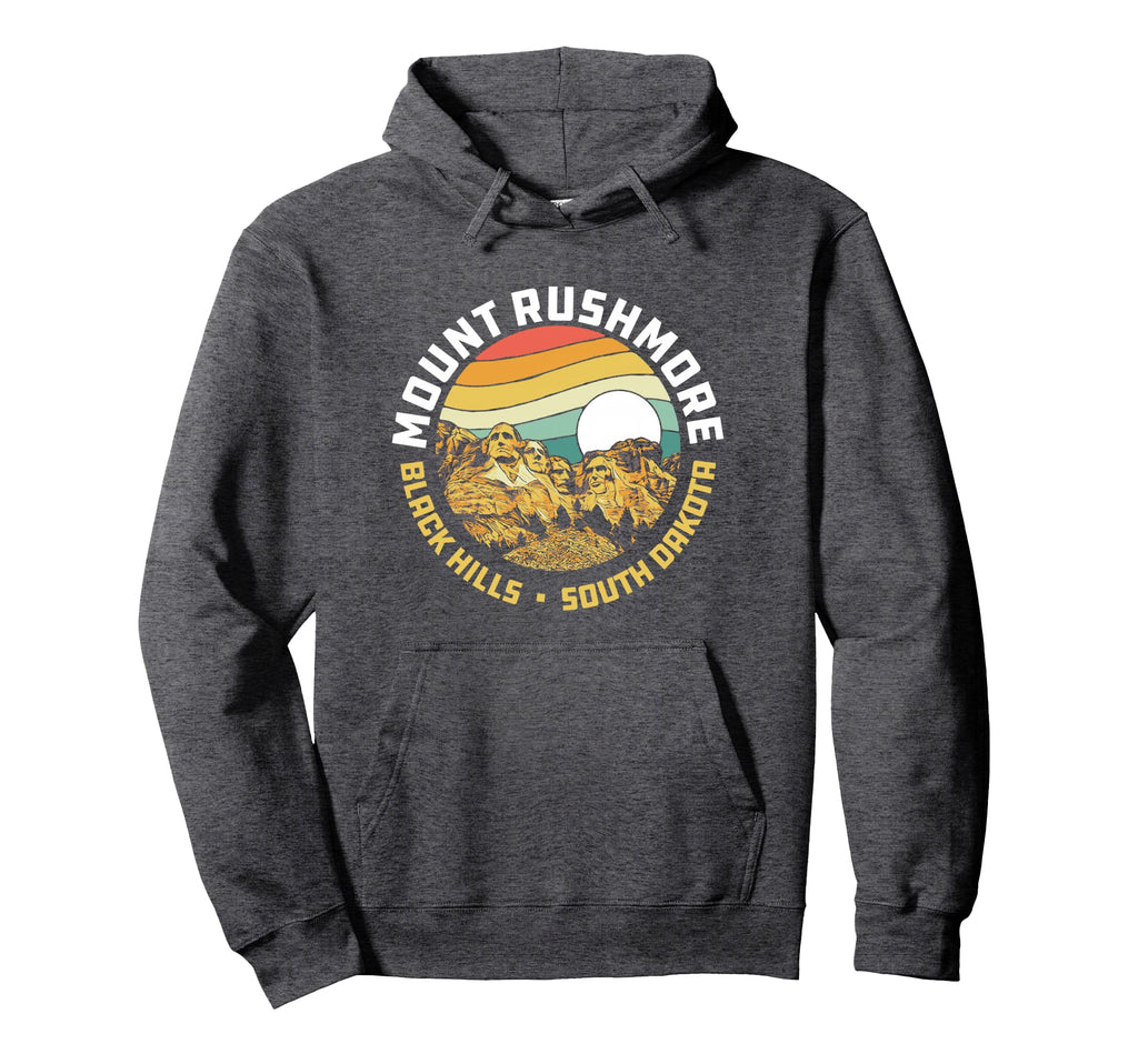Mount Rushmore National Memorial 80S Hoodie - Trendy Graphic for Adults - T-Shirt, Sweatshirt, Hoodie