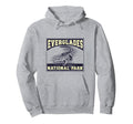 Everglades National Park Florida Hoodie - Minimalist Print for Adults - T-Shirt, Sweatshirt, Hoodie