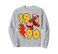 1990 Roller Skate 90S Nostalgia Sweatshirt - Custom Art Print Unisex - T-Shirt, Sweatshirt, Hoodie