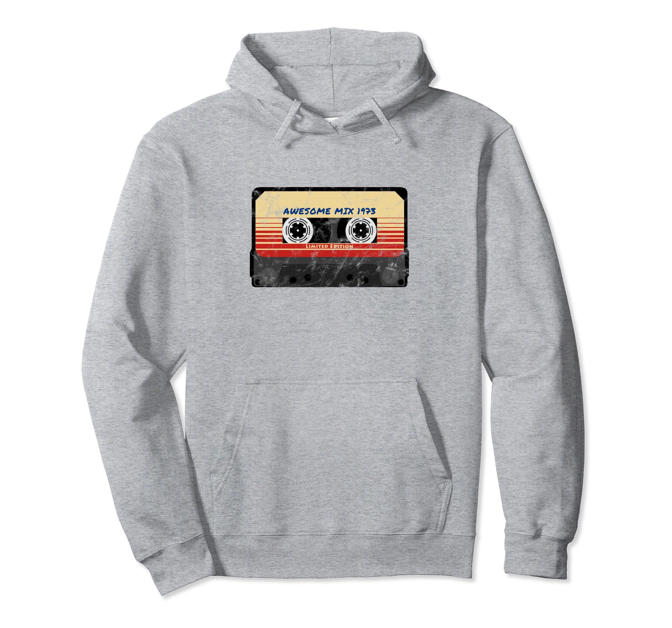 Best 1973 Mixtape Music Year Birth Hoodie - Trendy Graphic Men Women - T-Shirt, Sweatshirt, Hoodie