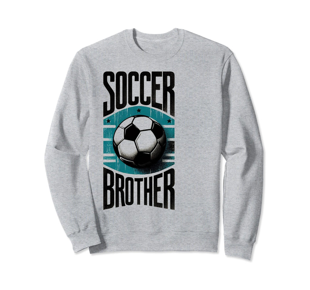 Soccer Brother Family Matching Team Sweatshirt - Custom Art Print Unisex - T-Shirt, Sweatshirt, Hoodie
