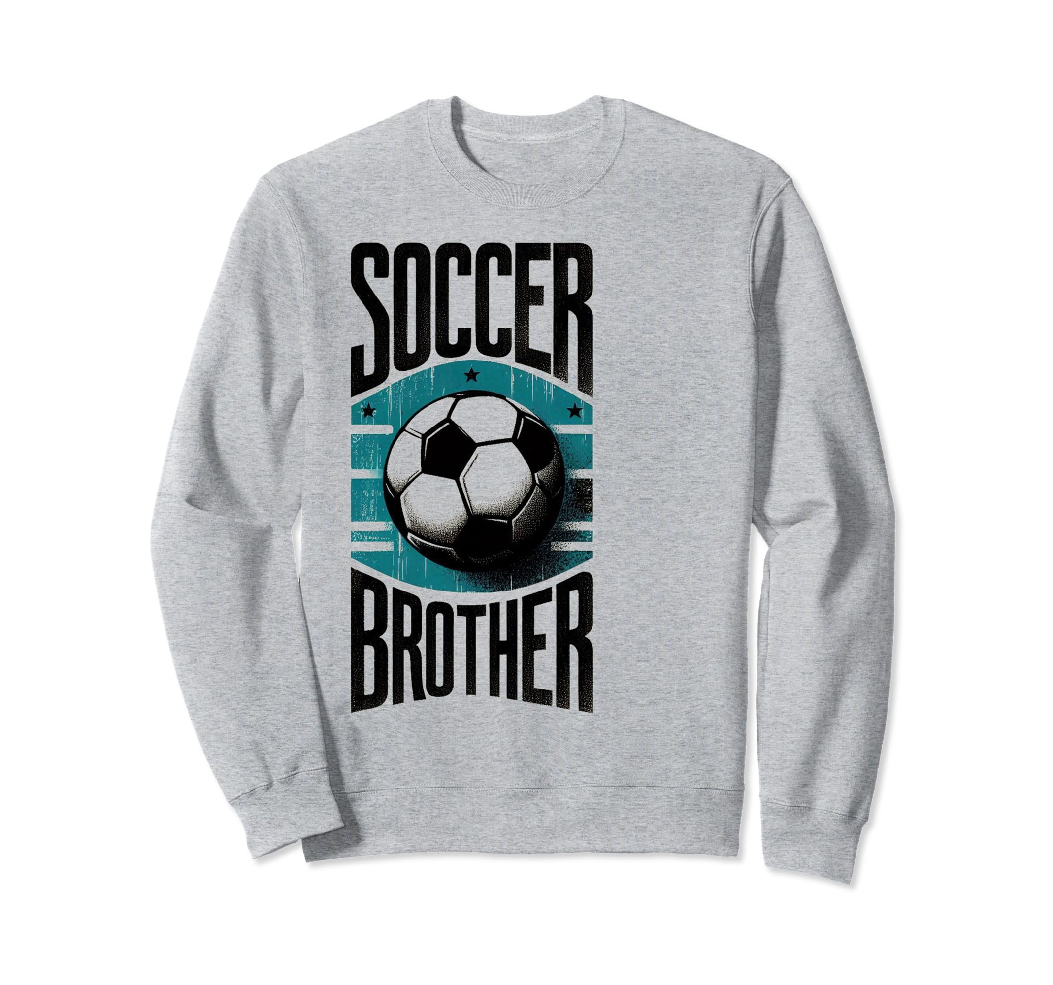 Soccer Brother Family Matching Team Sweatshirt - Custom Art Print Unisex - T-Shirt, Sweatshirt, Hoodie