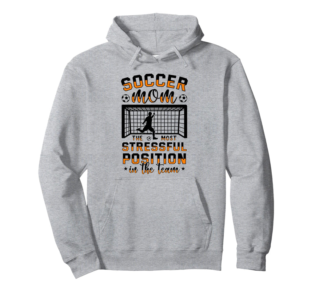 Soccer Mother Gameday Soccer Mom Hoodie - Fun Novelty Design Men Women - T-Shirt, Sweatshirt, Hoodie