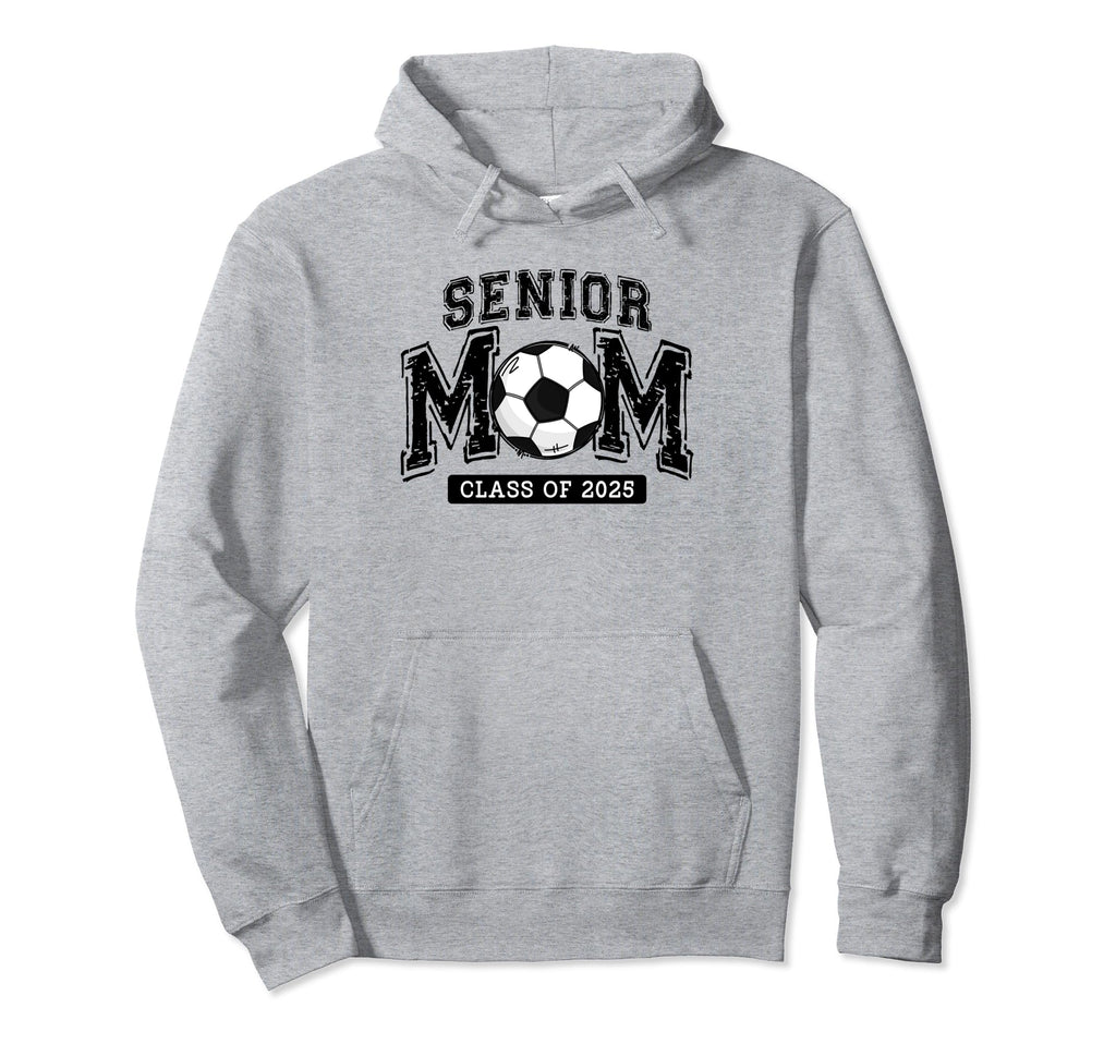 Senior Mom 2025 Soccer Mom Class 2025 Hoodie - Minimalist Print Men Women - T-Shirt, Sweatshirt, Hoodie