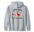 Proud Mama Silly Soccer Goose Mom T-Shirt - Streetwear Style Unisex - T-Shirt, Sweatshirt, Hoodie