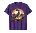 Roadrunner Boho Desert Cactus T-Shirt - Custom Art Print Men Women - T-Shirt, Sweatshirt, Hoodie