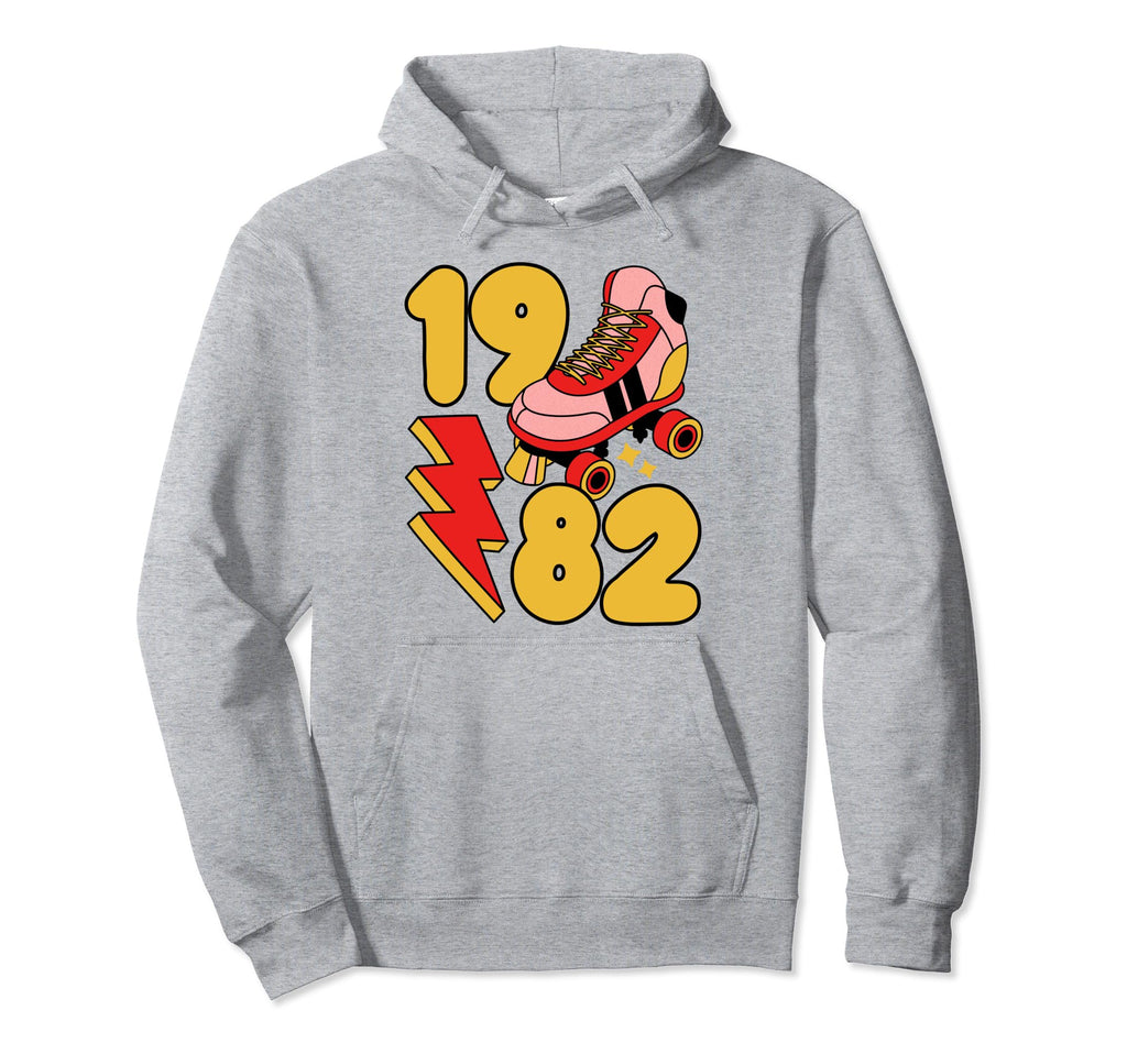 1982 Roller Skate 80S Nostalgia Hoodie - Custom Art Print for Adults - T-Shirt, Sweatshirt, Hoodie