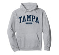 Tampa Florida Fl College University Hoodie - Minimalist Print for Adults - T-Shirt, Sweatshirt, Hoodie