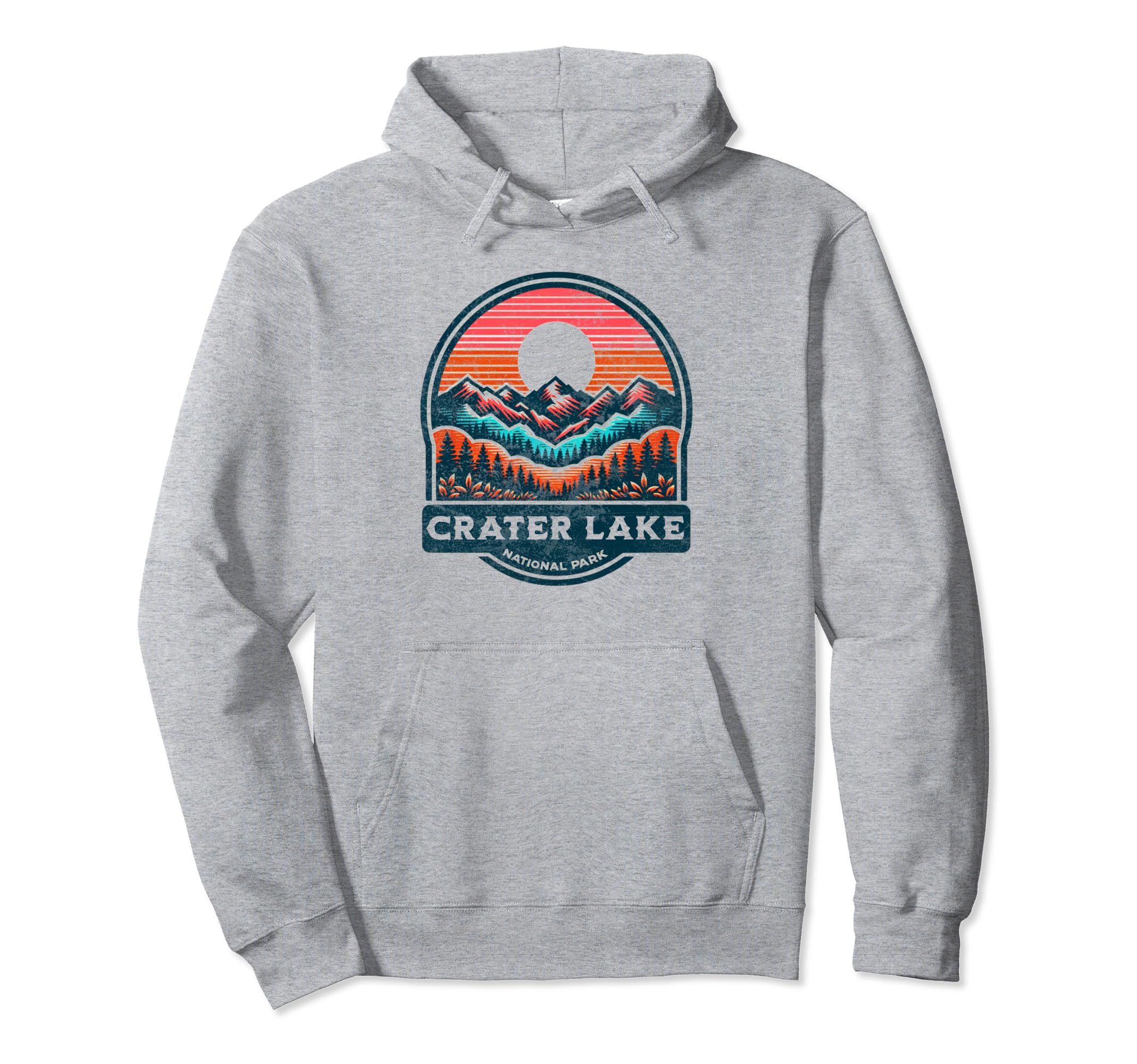 Crater Lake National Park Oregon Sweatshirt - Custom Art Print Men Women - T-Shirt, Sweatshirt, Hoodie