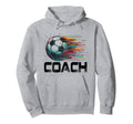 Soccer Coach Training Coaching Football Hoodie - Graphic Print Men Women - T-Shirt, Sweatshirt, Hoodie