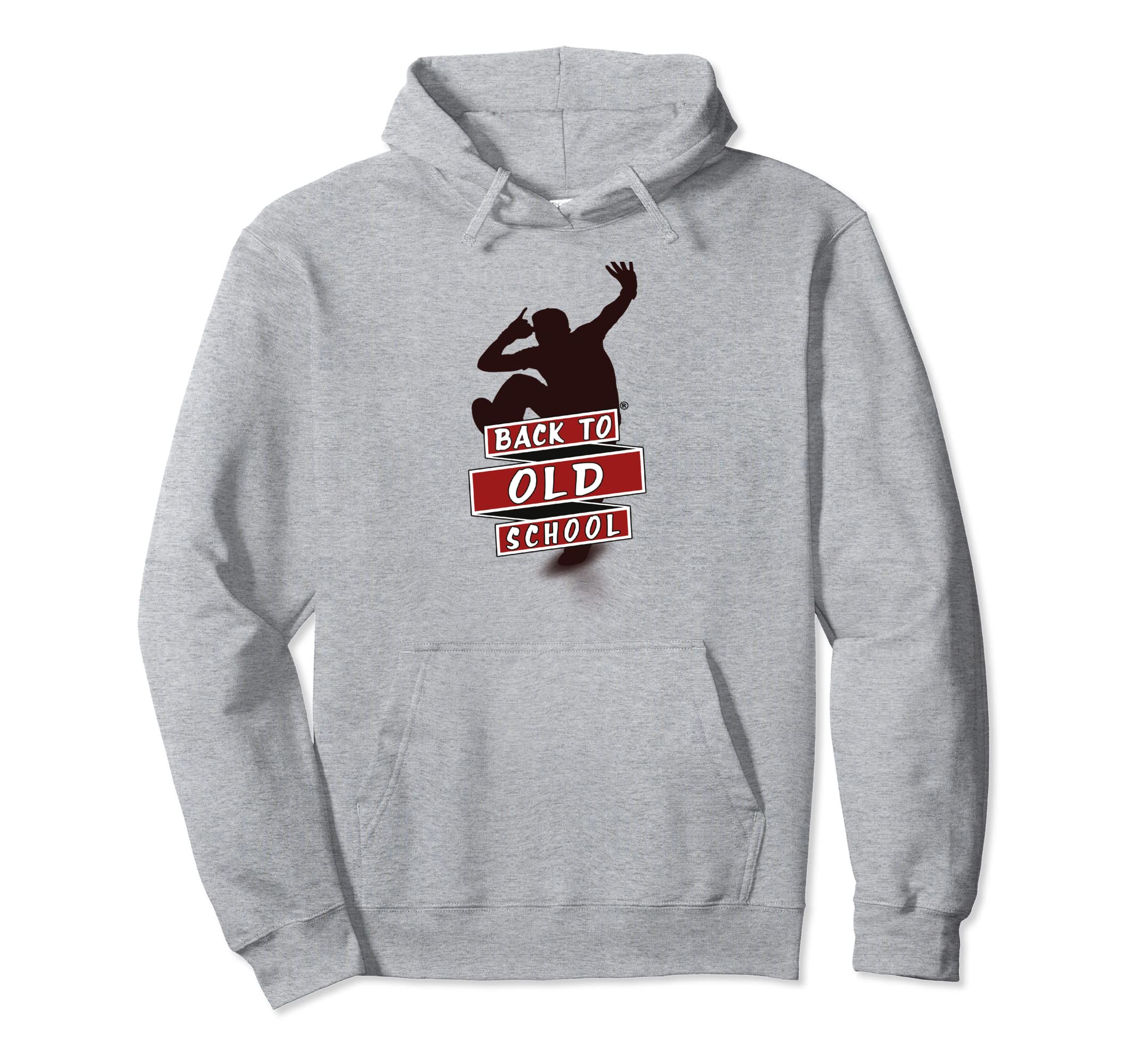 Hip Hop Back To Oldschool Hoodie - Casual Everyday Wear Men Women - T-Shirt, Sweatshirt, Hoodie