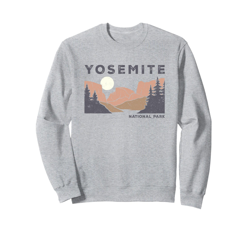 Yosemite Half Dome National Sweatshirt - Casual Everyday Wear Men Women - T-Shirt, Sweatshirt, Hoodie