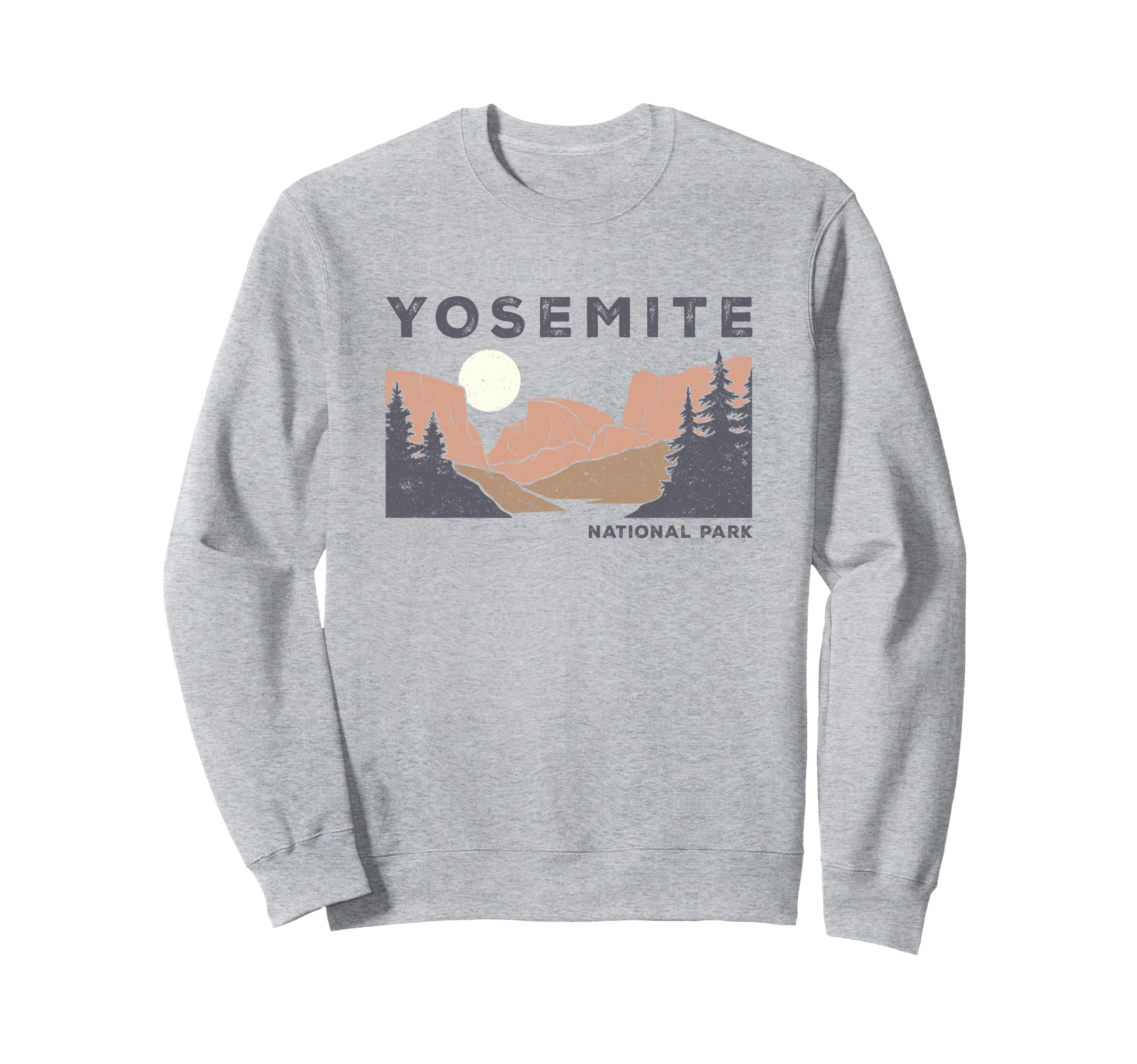 Yosemite Half Dome National Sweatshirt - Casual Everyday Wear Men Women - T-Shirt, Sweatshirt, Hoodie