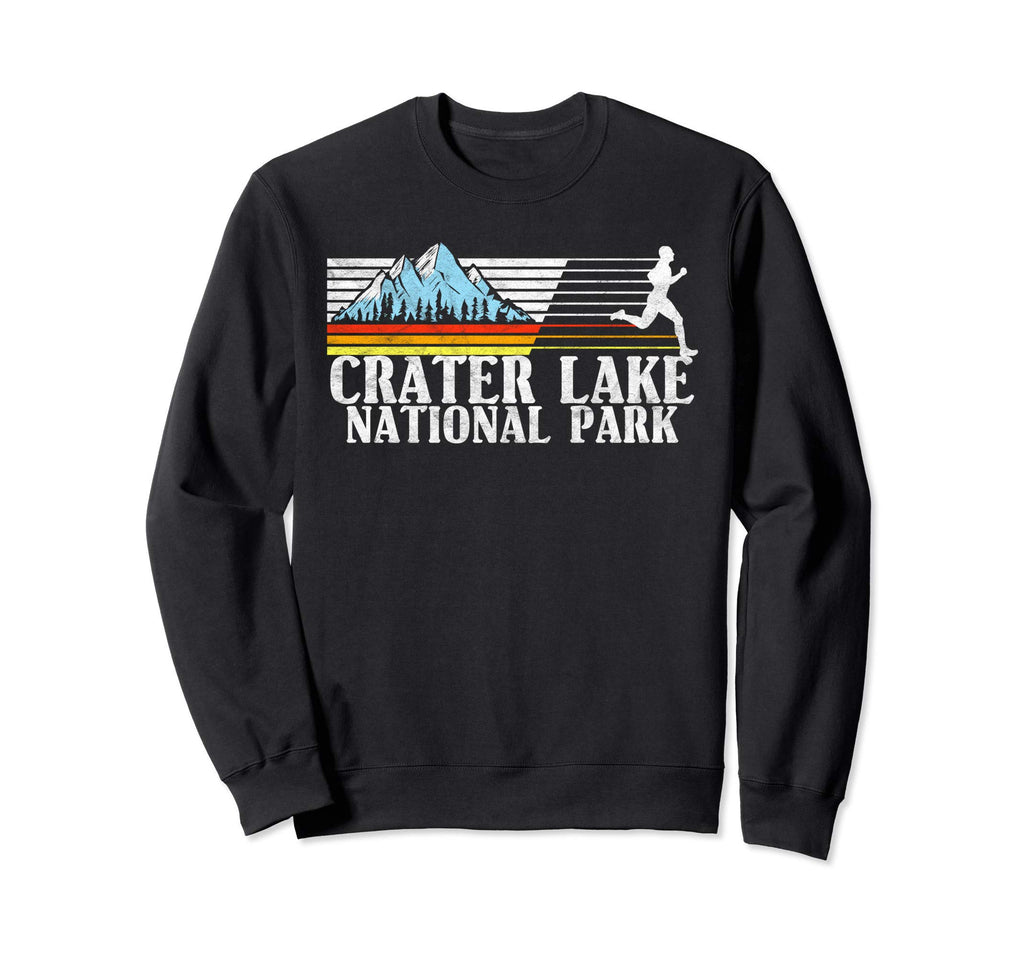 Crater Lake National Park Trail Sweatshirt - Graphic Print for Adults - T-Shirt, Sweatshirt, Hoodie
