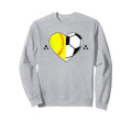 Soccer And Softball Heart Catcher Sweatshirt - Streetwear Style Unisex - T-Shirt, Sweatshirt, Hoodie