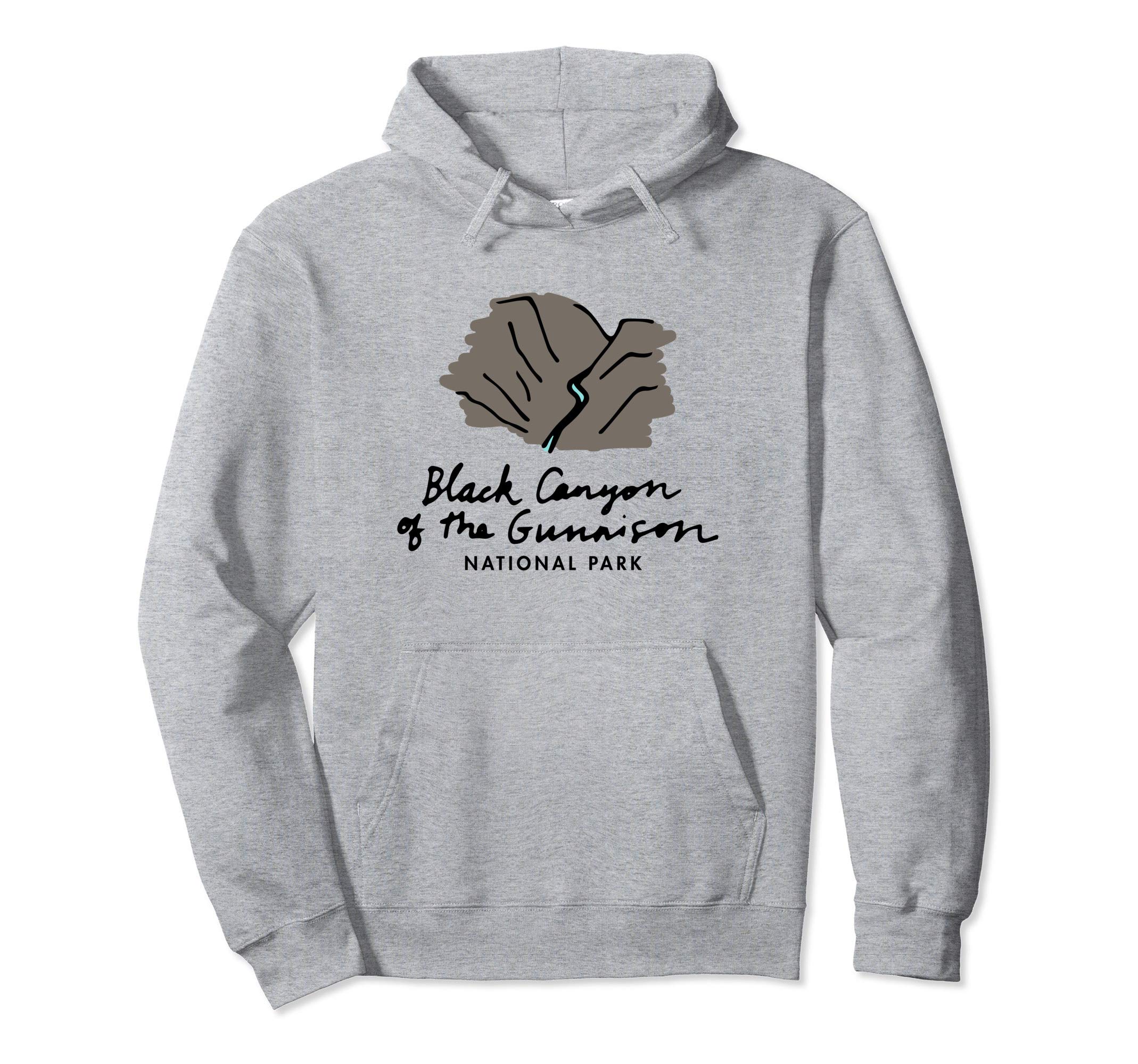 Black Canyon Gunnyson National Park Hoodie - Unique Graphic Men Women - T-Shirt, Sweatshirt, Hoodie