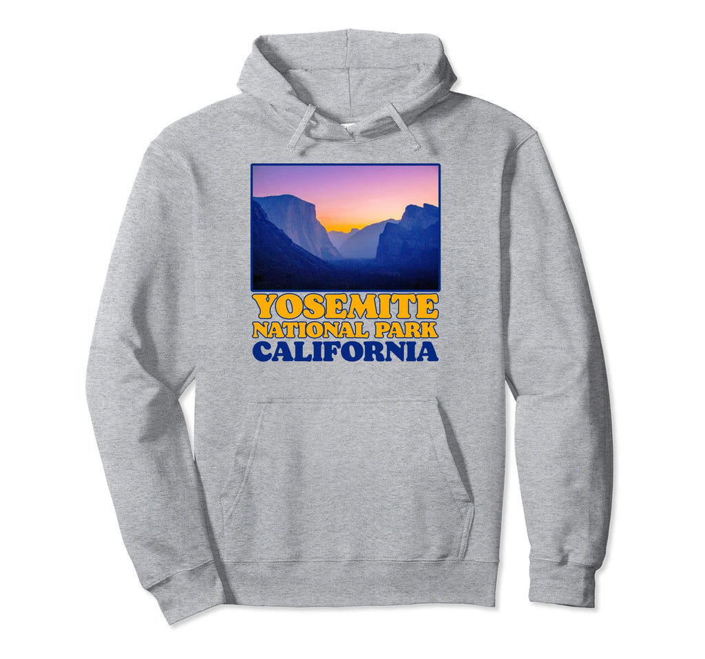 Yosemite Valley National Park Photo Hoodie - Unique Graphic Men Women - T-Shirt, Sweatshirt, Hoodie