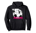 Soccer Mom 5S Mom Number 5 Soccer Hoodie - Aesthetic Graphic for Adults - T-Shirt, Sweatshirt, Hoodie