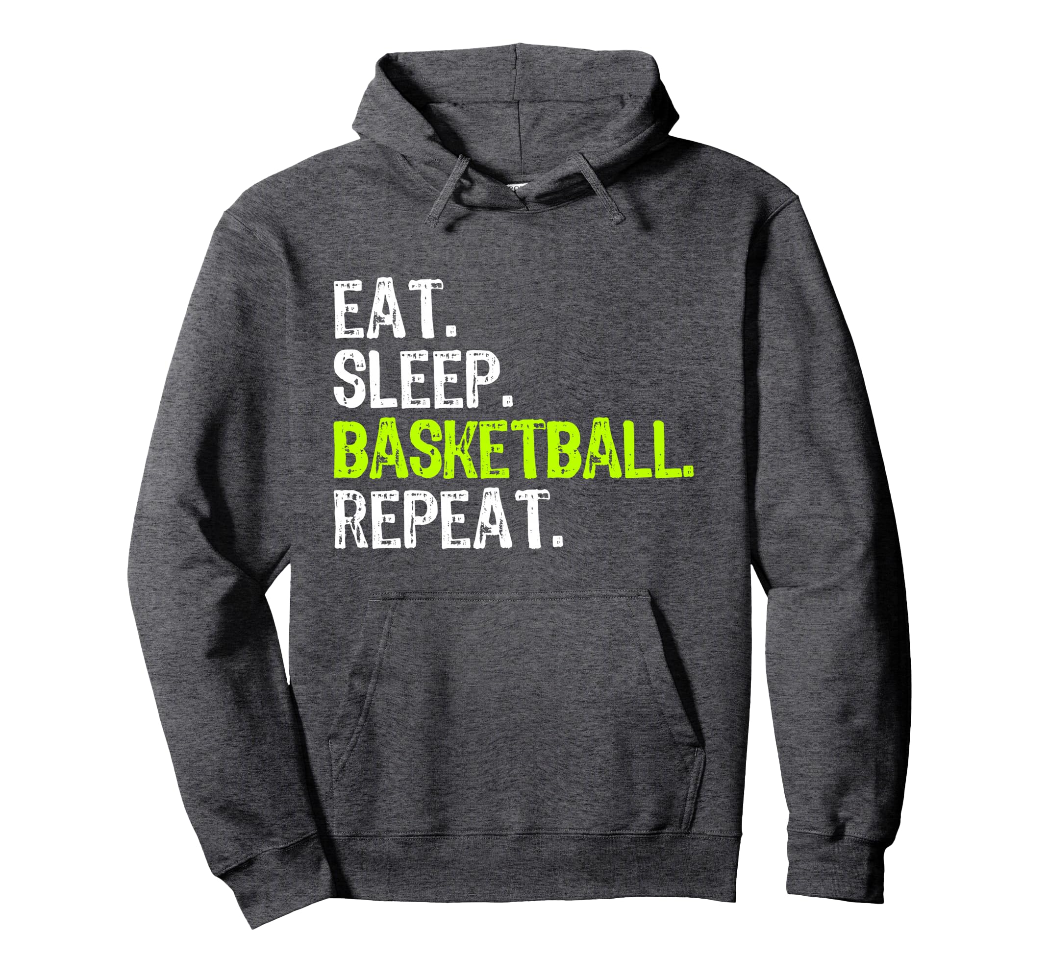 Eat Sleep Basketball Repeat Player Hoodie - Custom Art Print for Adults - T-Shirt, Sweatshirt, Hoodie
