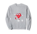 Heart Soccer Gift T-Shirt - Fun Novelty Design Unisex - T-Shirt, Sweatshirt, Hoodie