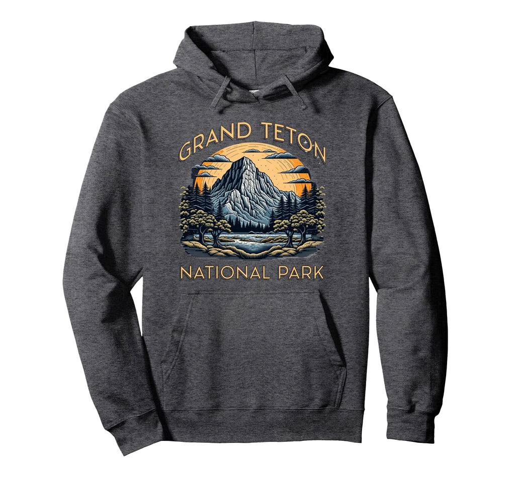 Grand Teton National Park Wyoming Usa T-Shirt - Novelty Apparel Unisex - T-Shirt, Sweatshirt, Hoodie