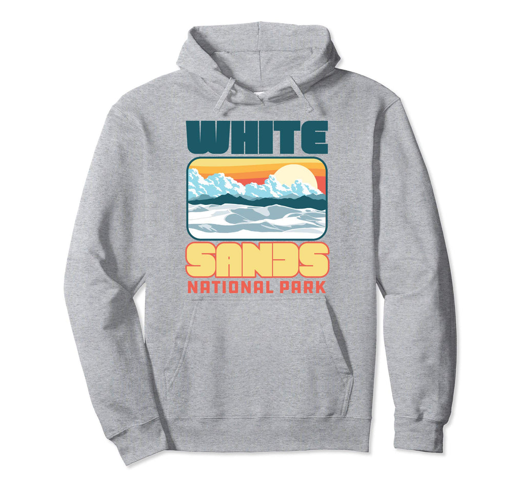 White Sand National Park 80S Hoodie - Aesthetic Graphic for Adults - T-Shirt, Sweatshirt, Hoodie
