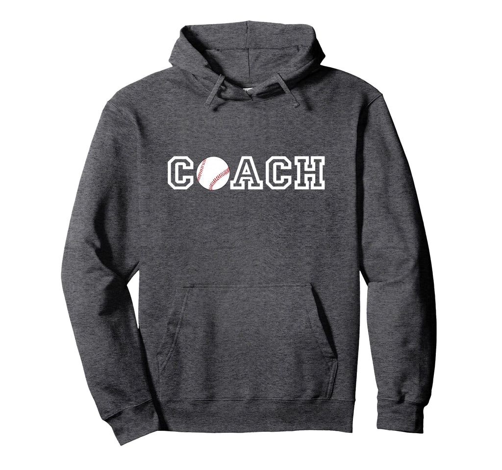 Baseball Coach Appreciation Gift Hoodie - Custom Art Print for Adults - T-Shirt, Sweatshirt, Hoodie