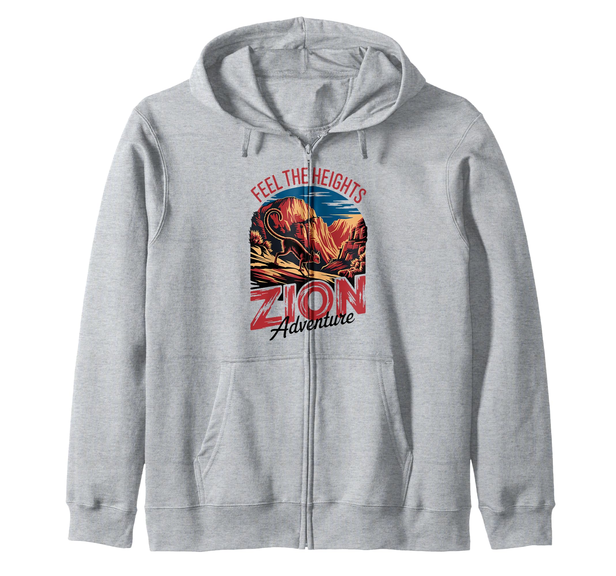 Zion National Park Canyon Cliff T-Shirt - Casual Everyday Wear for Adults - T-Shirt, Sweatshirt, Hoodie