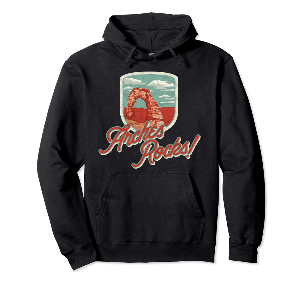 Arches Rocks National Park Moab Utah Hoodie - Unique Graphic Unisex - T-Shirt, Sweatshirt, Hoodie