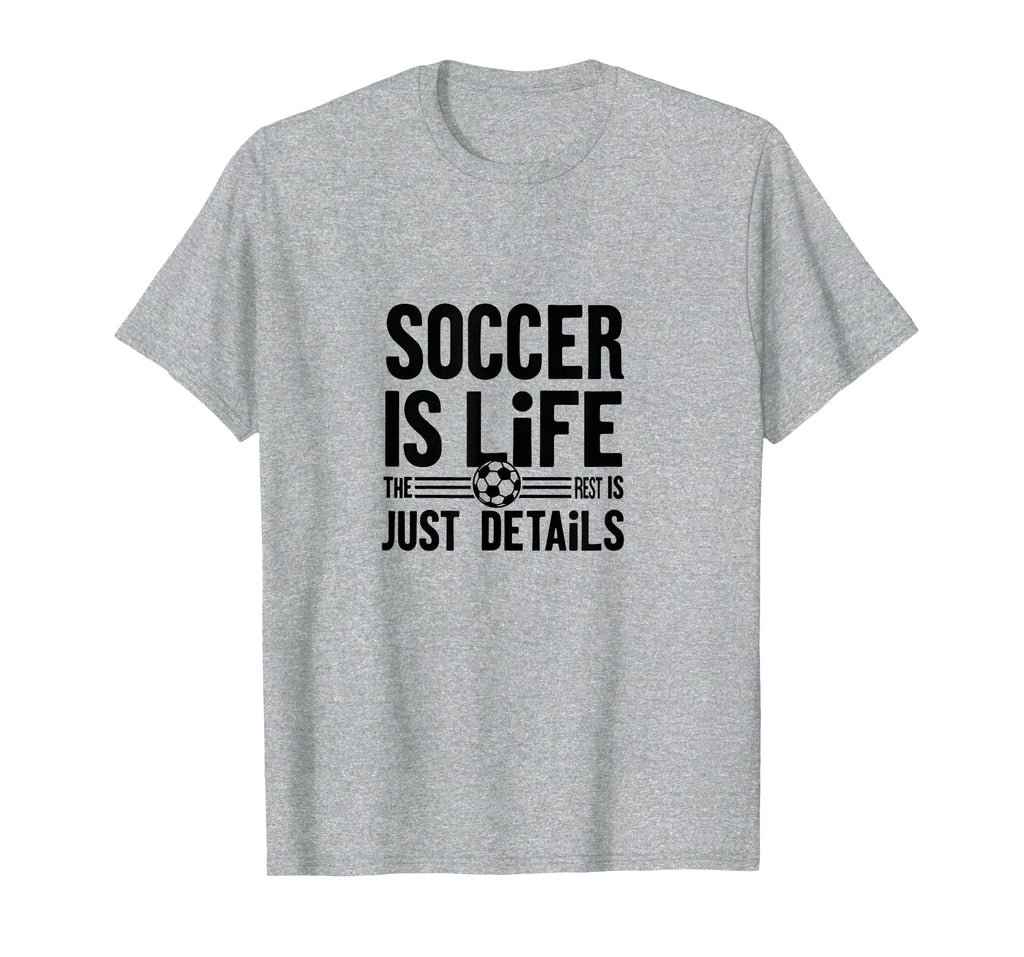 Soccer Is Life Soccer Dads Sporty T-Shirt - Aesthetic Graphic for Adults - T-Shirt, Sweatshirt, Hoodie
