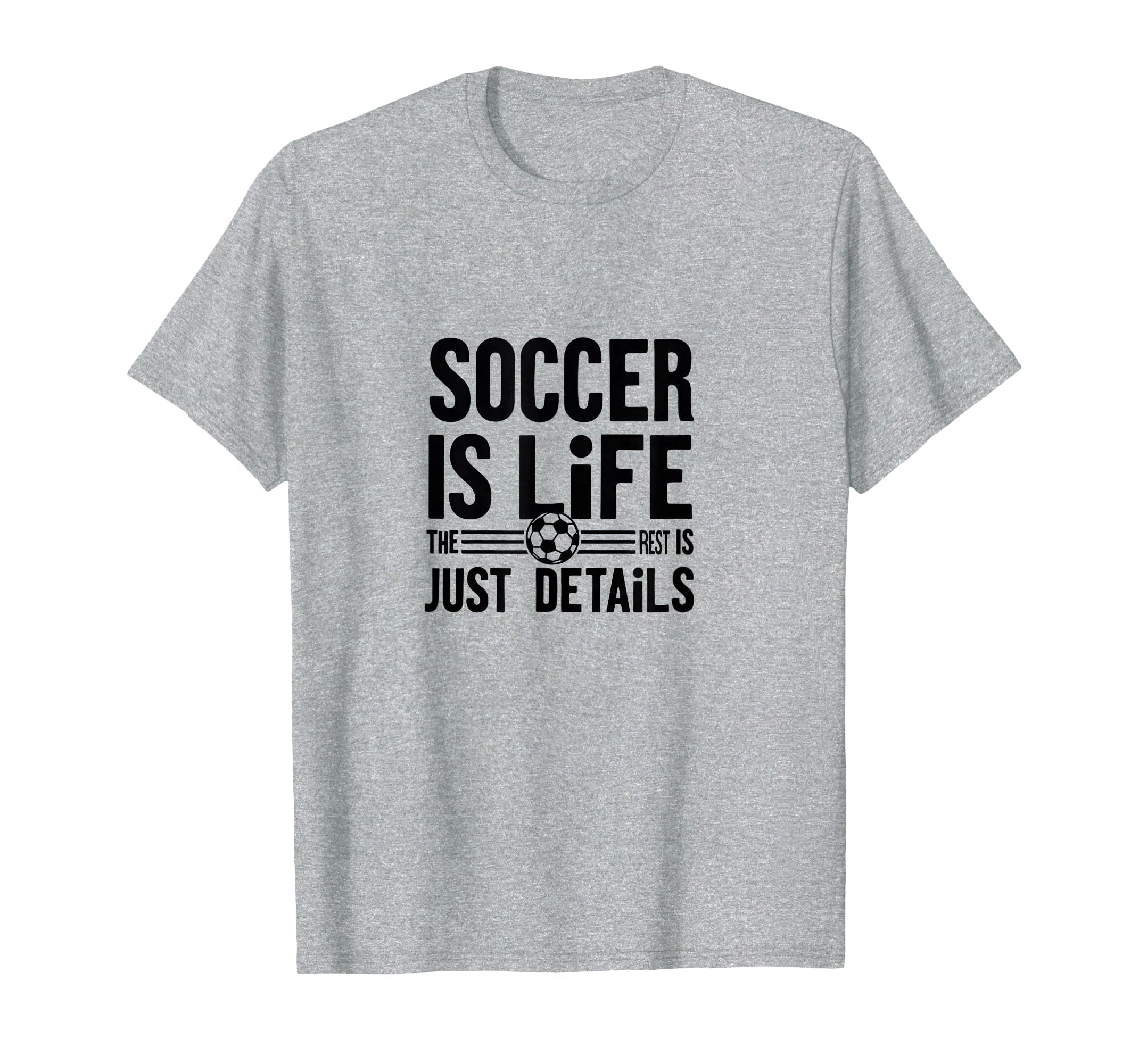 Soccer Is Life Soccer Dads Sporty T-Shirt - Custom Art Print Unisex - T-Shirt, Sweatshirt, Hoodie