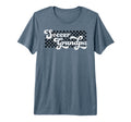 Soccer Grandpa Grandfather Checkered T-Shirt - Aesthetic Graphic Men Women - T-Shirt, Sweatshirt, Hoodie