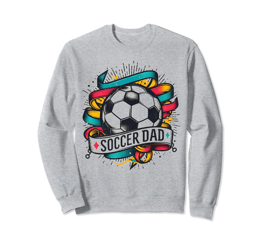 Soccer Dad Family Matching Dad Sweatshirt - Aesthetic Graphic Unisex - T-Shirt, Sweatshirt, Hoodie