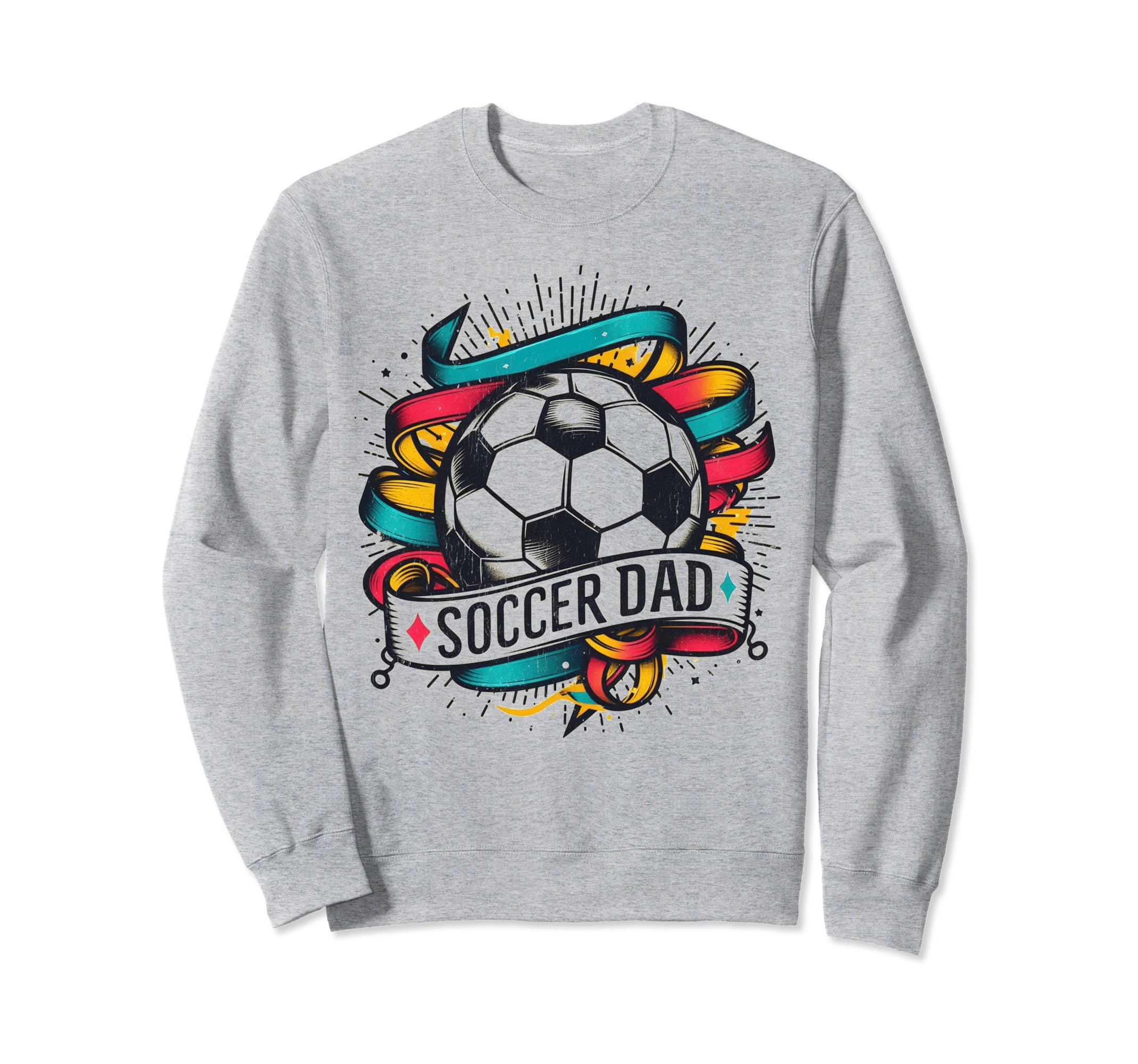 Soccer Dad Family Matching Dad Sweatshirt - Aesthetic Graphic Unisex - T-Shirt, Sweatshirt, Hoodie