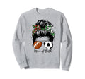 Football Mom Soccer Mom Mom Both Sweatshirt - Graphic Print Men Women - T-Shirt, Sweatshirt, Hoodie