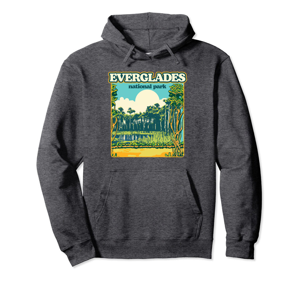 Everglades National Park Park Hoodie - Aesthetic Graphic Unisex - T-Shirt, Sweatshirt, Hoodie