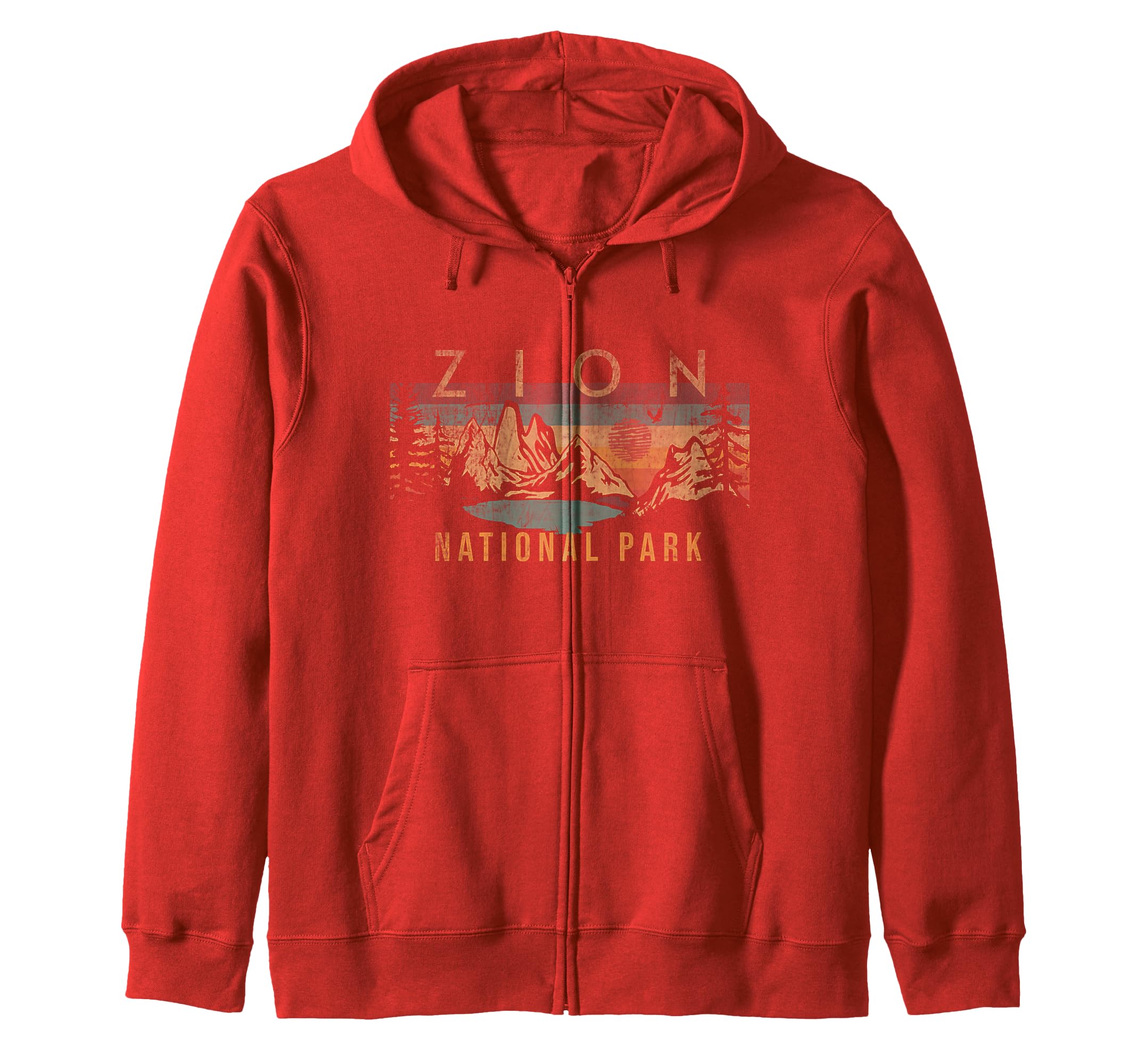 Zion National Park Utah Usa Outdoor Hoodie - Fun Novelty Design Men Women - T-Shirt, Sweatshirt, Hoodie