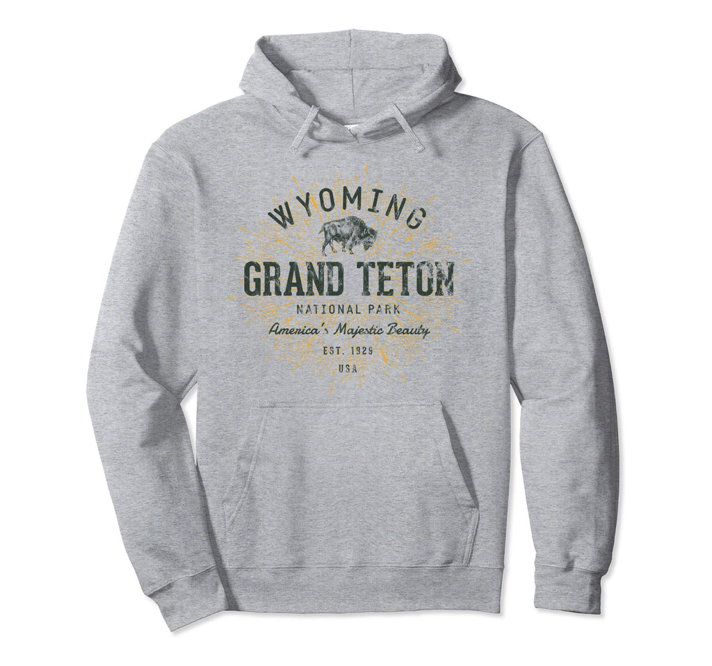 Grand Teton National Park Hoodie - Aesthetic Graphic Men Women - T-Shirt, Sweatshirt, Hoodie