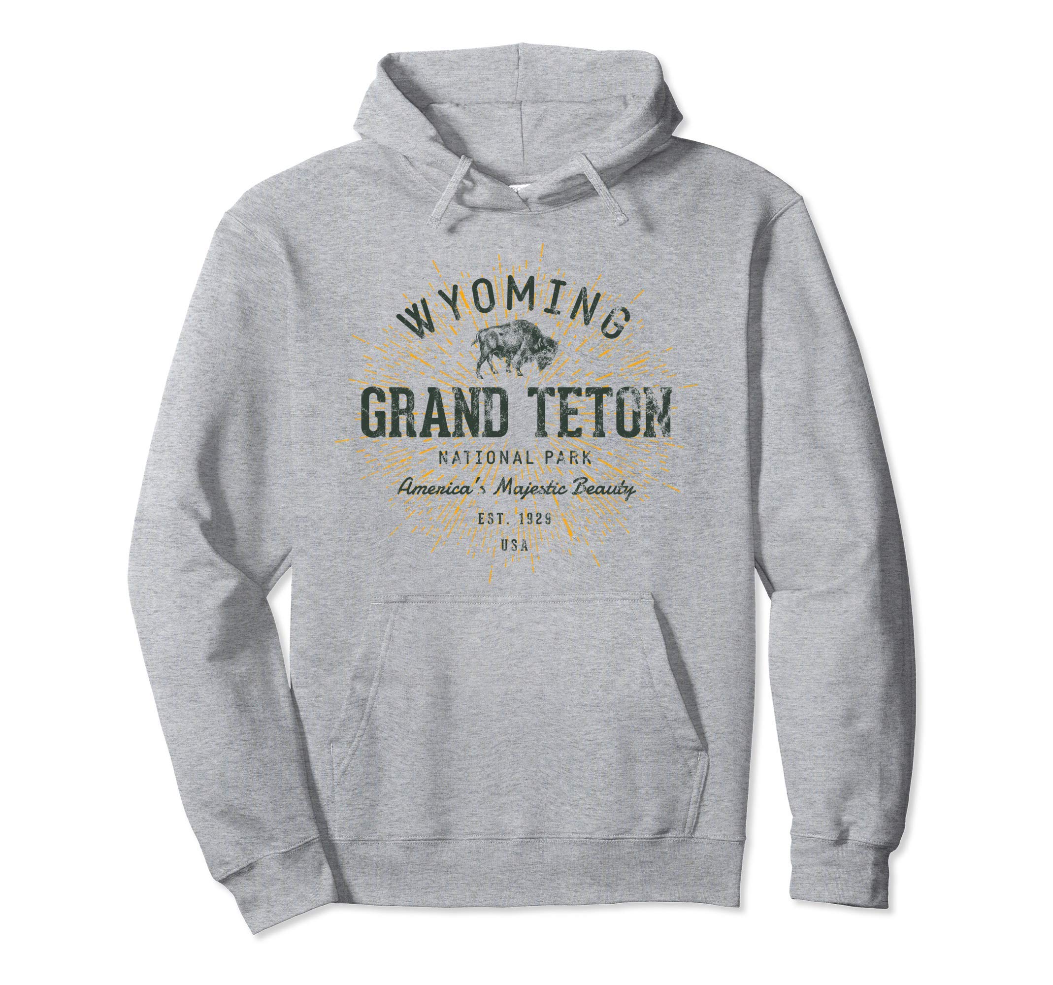 Grand Teton National Park Hoodie - Aesthetic Graphic Men Women - T-Shirt, Sweatshirt, Hoodie