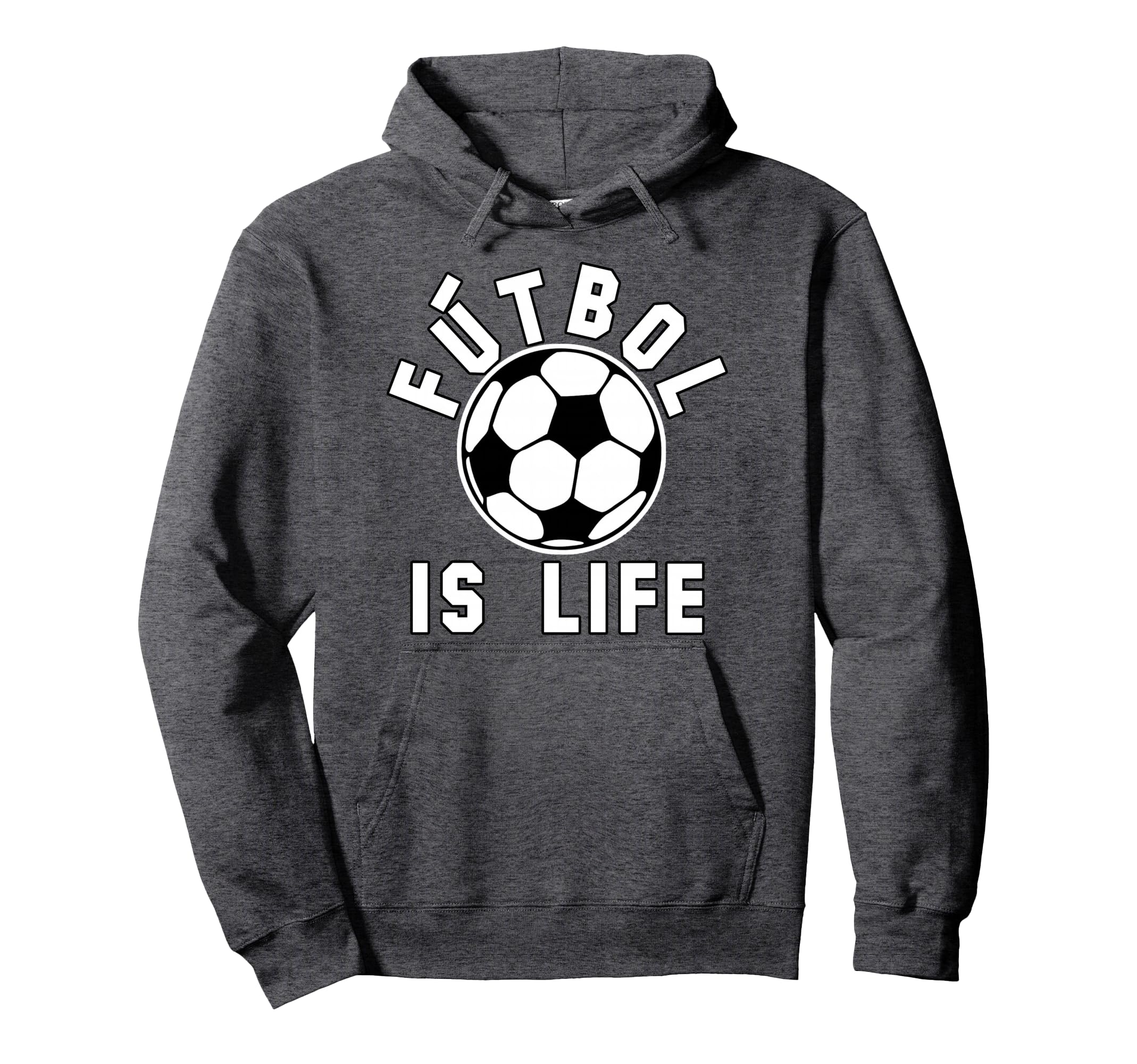 Futbol Is Life Soccer Ball Hoodie - Graphic Print Men Women - T-Shirt, Sweatshirt, Hoodie