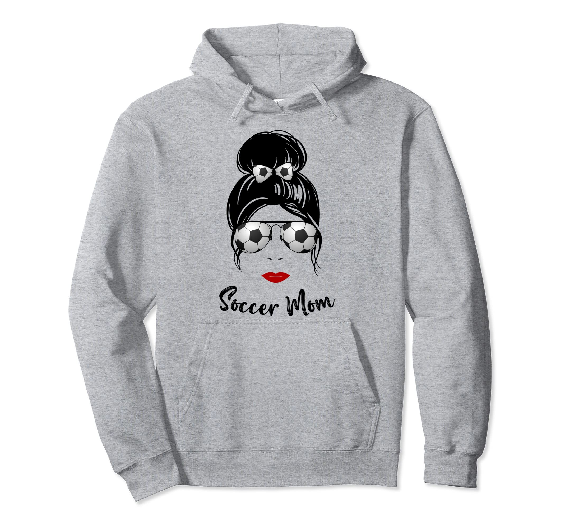 Soccer Mom Womens Football Fan Mama Mommy Hoodie - Novelty Apparel Unisex - T-Shirt, Sweatshirt, Hoodie