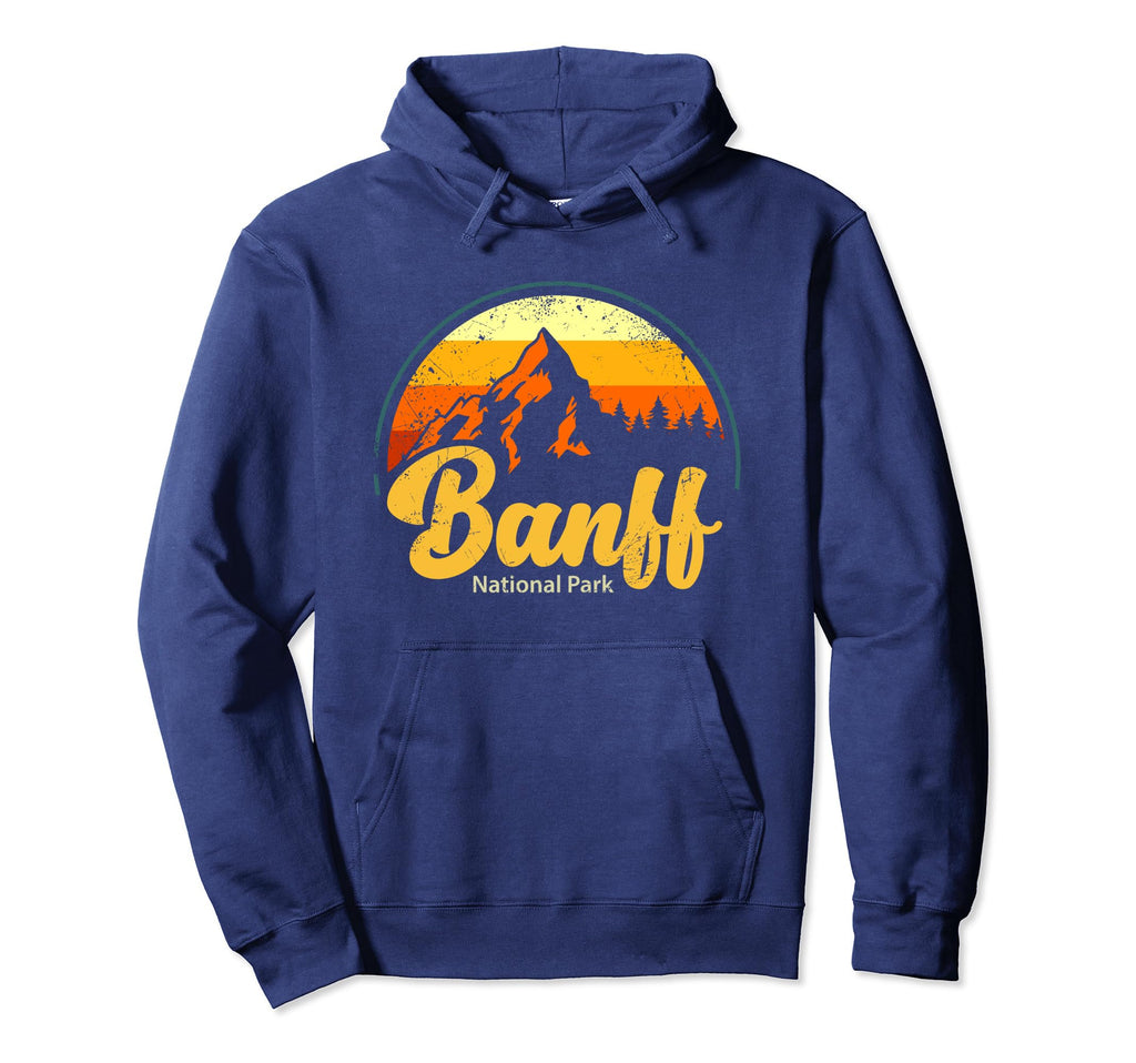 Banff Canadian National Park Hoodie - Fun Novelty Design for Adults - T-Shirt, Sweatshirt, Hoodie