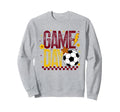 Game Day Soccer Season Maroon And Sweatshirt - Streetwear Style Men Women - T-Shirt, Sweatshirt, Hoodie