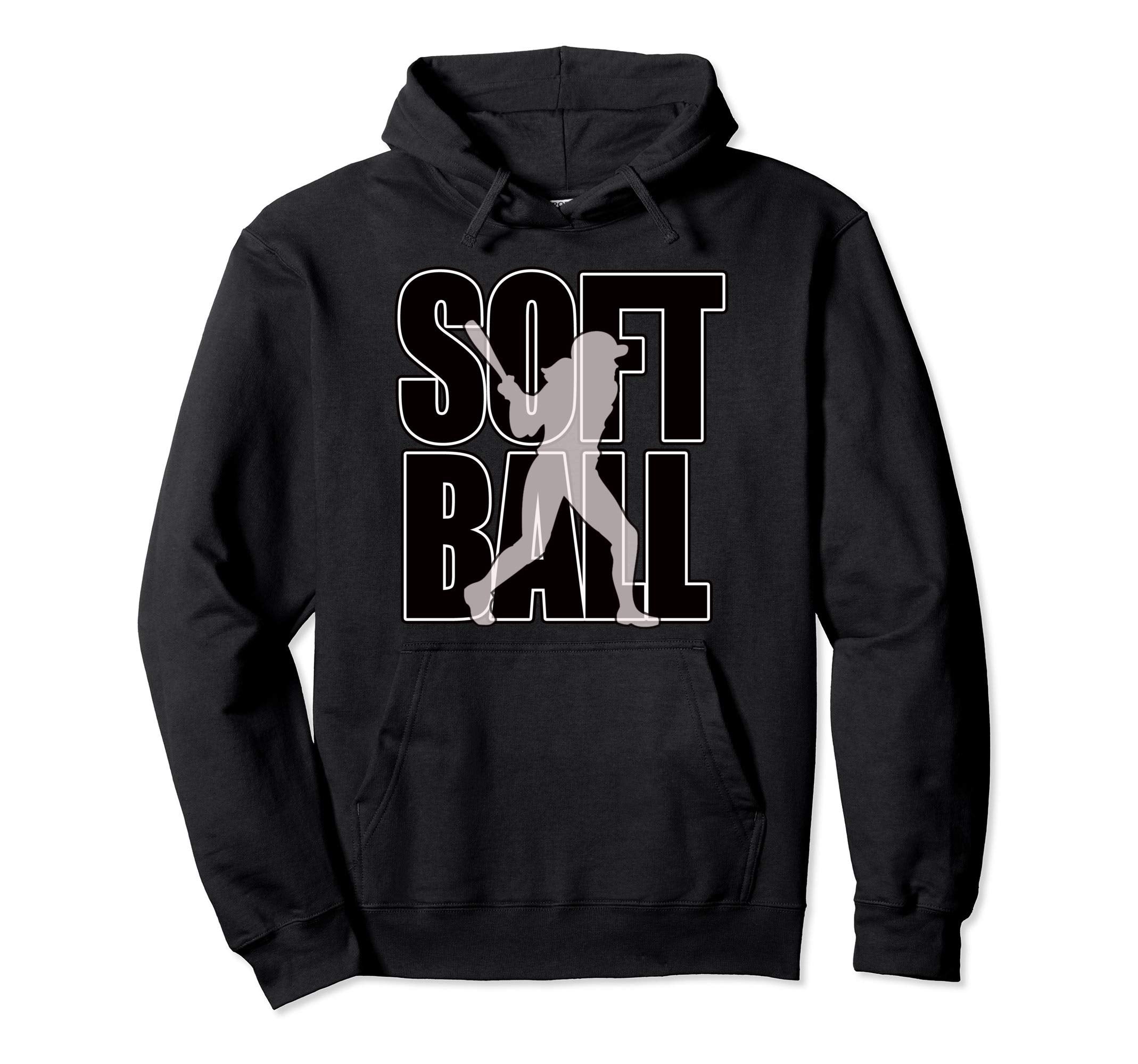 Softball Batter Great Gift Teens Hoodie - Casual Everyday Wear Unisex - T-Shirt, Sweatshirt, Hoodie