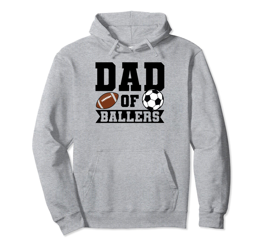 Dad Ballers Soccer Player Hoodie - Streetwear Style for Adults - T-Shirt, Sweatshirt, Hoodie