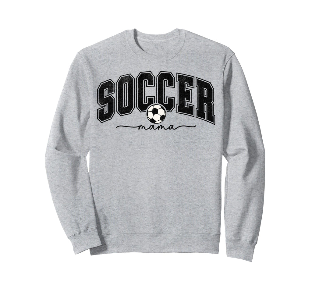 Soccer Mama Sweatshirt - Trendy Graphic for Adults - T-Shirt, Sweatshirt, Hoodie