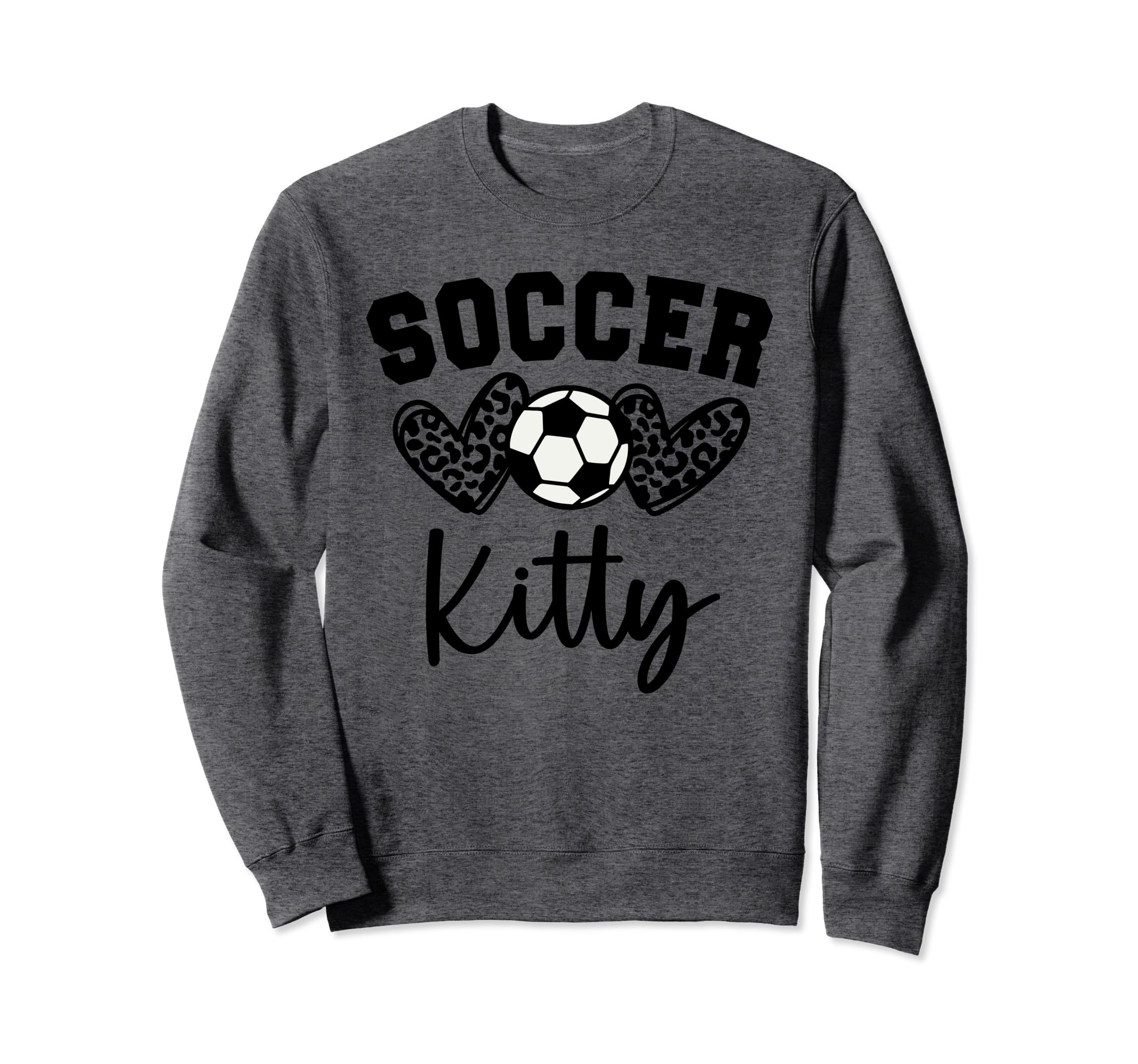 Soccer Kitty Matching Family Soccer Sweatshirt - Graphic Print Unisex - T-Shirt, Sweatshirt, Hoodie