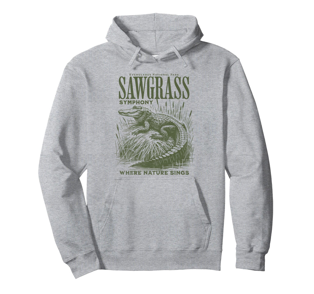 Florida Everglades National Parks Hoodie - Minimalist Print Men Women - T-Shirt, Sweatshirt, Hoodie