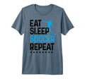 Eat Sleep Soccer Repeat Sport Player T-Shirt - Minimalist Print for Adults - T-Shirt, Sweatshirt, Hoodie