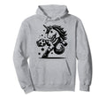 Footballer Unicorn Fans Soccer Team Hoodie - Custom Art Print Unisex - T-Shirt, Sweatshirt, Hoodie